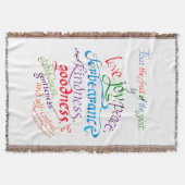 聖書の聖句の果て スローブランケット (正面)