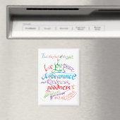 聖書の聖句の果て マグネット (インサイチュ (食洗機))