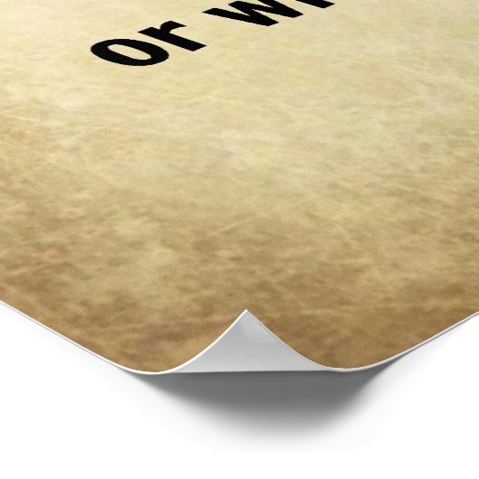 聖書の聖句はあなたの種を蒔く ポスター (角)