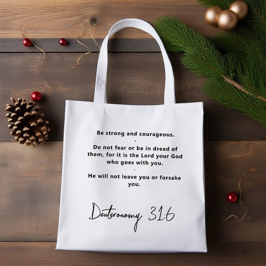 聖書の聖句は強感動的いトートバッグになる トートバッグ