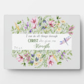 聖書の聖句は私が出来る フォトプラーク (正面)