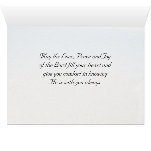 聖書の聖句は私が神のカードであることを知っている (内部横(下))