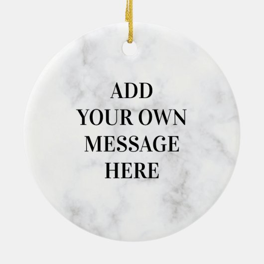 聖書の聖句は、あなたがコリント人を一つ行うことを全て許しなさい セラミックオーナメント (裏面)