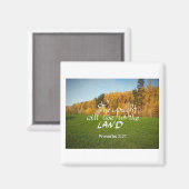 聖書の聖句を使った磁石 マグネット (正面/裏面)