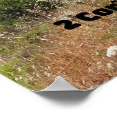 聖書の聖句を信じて歩こう ポスター (角)