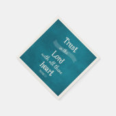 聖書の聖句を信じなさい スタンダードカクテルナプキン (角)