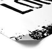 聖書の聖句を信じなさい ポスター (角)