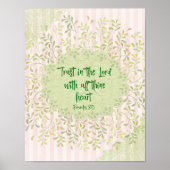 聖書の聖句を信じなさい ポスター (正面)