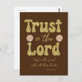 聖書の聖句を信じなさい ポストカード (正面/裏面)