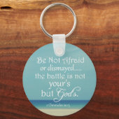 聖書の聖句を恐れない キーホルダー (正面)
