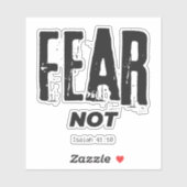 聖書の聖句を恐れない シール (シート)