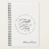 聖書の聖句を恐れパーソナライズされたる信仰 プランナー手帳 (正面)