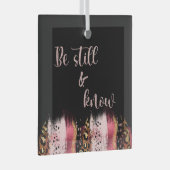 聖書の聖句を知っている ガラスオーナメント (正面右)