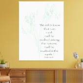 聖書の聖句を知り続ける キャンバスプリント (インサイチュ (リビング))