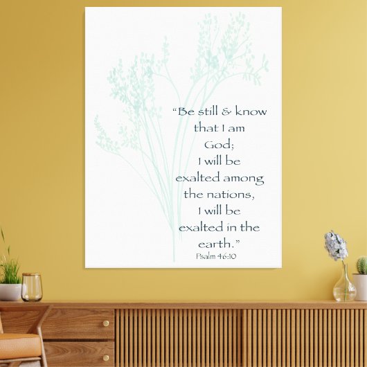 聖書の聖句を知り続ける キャンバスプリント (インサイチュ (リビング))