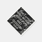 聖書の聖句を祈心配しない聖なる書物、 経典クリスチャン スタンダードカクテルナプキン (角)
