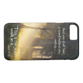 聖書の聖句イザヤ30:21これが道である Case-Mate iPhoneケース (裏面(横))