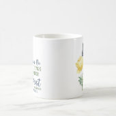 聖書の聖句キリストを通して全てのことを行うことができる コーヒーマグカップ (中央)