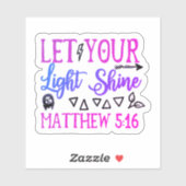 聖書の聖句クリエイティビティへのスティッカー シール (シート)