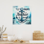 聖書の聖句クリスチャンのポスター ポスター (キッチン)