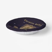 聖書の聖句クリスチャン ペーパーボウル (傾斜あり)