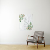 聖書の聖句グリーンリー彼は私の魂のタペストリーを復元する タペストリー (インサイチュ)