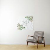 聖書の聖句グリーンリー彼は私の魂のタペストリーを復元する タペストリー (インサイチュ(横))