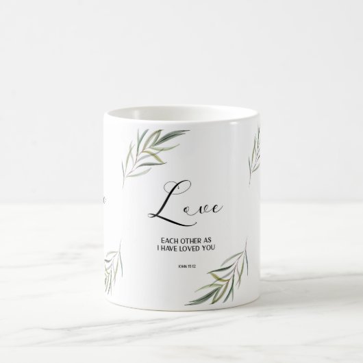 聖書の聖句ジョン離れ聖なる書物、 経典コーヒーマグ コーヒーマグカップ (中央)