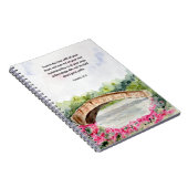 聖書の聖句ノートに信頼 ノートブック (右側)