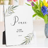 聖書の聖句ピースジョン離れ聖なる書物、 経典 フォトプラーク