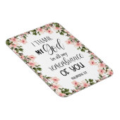 聖書の聖句フローラ マグネット (右側)