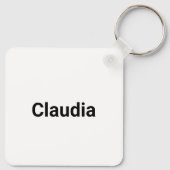 聖書の聖句マシュー・オリーブスクエアキーチェーン キーホルダー (裏面)