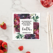 聖書の聖句マタイフローラ広場 スタンダードカクテルナプキン (インサイチュ)