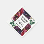 聖書の聖句マタイフローラ広場 スタンダードカクテルナプキン (角)