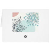 聖書の聖句マタイ11:28美しいヴィンテージカード (裏面横)