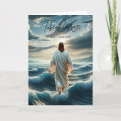 聖書の聖句マタイ14:27 カード (正面)