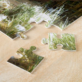 聖書の聖句ラブ引用文ことわざローマ人12:21 ジグソーパズル (側面)