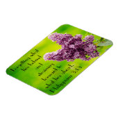 聖書の聖句勇気付けられるピリピ3:13 マグネット (左側)