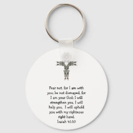 聖書の聖句感動的引用文イザヤ41:10 キーホルダー