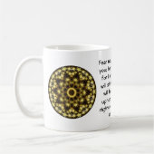 聖書の聖句感動的引用文イザヤ41:10 コーヒーマグカップ (左)