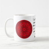 聖書の聖句感動的引用文詩篇32:8 コーヒーマグカップ (左)