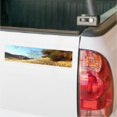 聖書の聖句感動的引用文詩篇32:8 バンパーステッカー (トラック上)