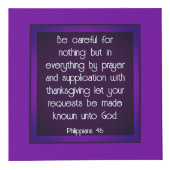 聖書の聖句祈りの言葉 フォトキューブ (正面)