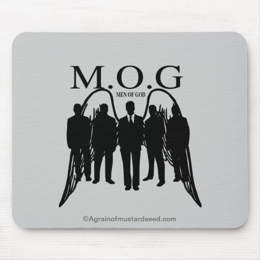 聖書の聖句神の言葉 マウスパッド (正面)