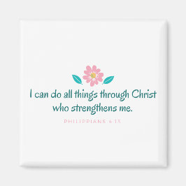 聖書の聖句聖なる書物、 経典ピリピ4:13 マグネット