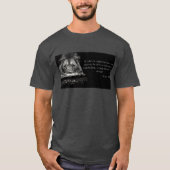 聖書の聖句聖なる書物、 経典1ペテロ5:8 ユニセックス KJV Tシャツ (正面)