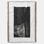 聖書の聖句聖なる書物、 経典1ペテロ5:8 KJV スローブランケット (正面縦)