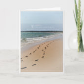 聖書の聖句記念日の折り返しグリーティングカード カード (正面)