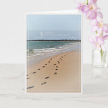 聖書の聖句記念日の折り返しグリーティングカード