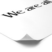 聖書の聖句、あなたはポッター、イザヤ ポスター (角)